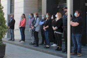 Burriana guarda un minut de silenci per l'últim assassinat masclista a la Comunitat Valenciana