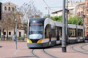 La Generalitat invertirá 768.000 euros para mejorar el estado del pavimento de los cruces de la red tranviaria de Metrovalencia
