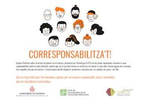 L’Ajuntament de València i la Unió de Consumidors llancen una campanya per fomentar el “treball en equip” en les labors de casa