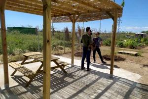 Castelló invierte en mejoras en los huertos urbanos para convertirlos en puntos de encuentro vecinales y acercar la agricultura a la ciudad