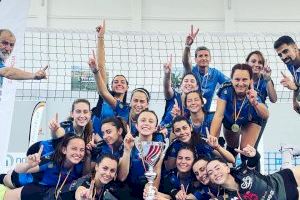 El Club Voleibol Sedaví Sènior Femení ascendeix a Primera Nacional