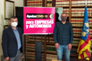 El Ayuntamiento de Aspe destinará más de 511.000 euros en apoyo a los sectores más castigados por el cierre o limitación de los negocios