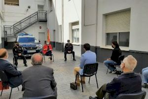 Presentación del Comisario Provincial a asociaciones de vecinos de la zona centro de Alicante