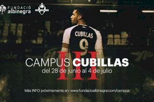 La Fundació Albinegra organiza junto al futbolista del CD Castellón, David Cubillas, la tercera edición del Campus David Cubillas para este verano