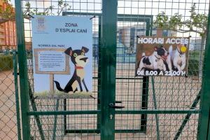 Nules instal·la en la zona de la Massà el cinquè parc caní de la localitat