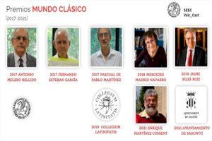 La Sociedad Española de Estudios Clásicos ha otorgado al Ayuntamiento de Sagunto el premio ‘Mundo Clásico’ 2021
