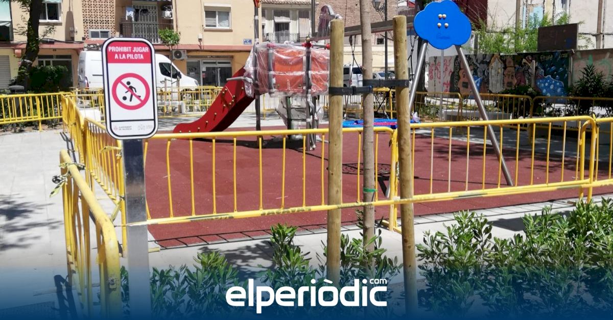 The remodeling of the landscaped area of ​​the Plaza de Cabaluig concludes