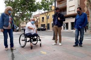 Benicarló millora l’accessibilitat dels passos de vianants a través dels pressupostos participatius