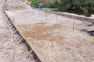 En marxa les obres de reconstrucció del pont entre Xàtiva i la Granja de la Costera