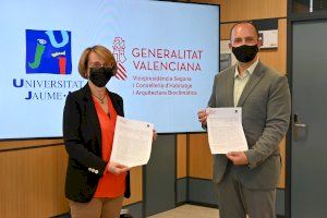 Martínez Dalmau y la rectora de la UJI firman un convenio para crear la Cátedra de Arquitectura Circular