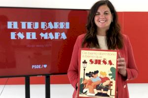 Sandra Gómez presenta la campaña ‘Tu barrio en el mapa’