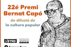 L’ETNO. Museu Valencià d’Etnologia convoca el XXIIé Premi Bernat Capó d'investigació i difusió de la cultura popular