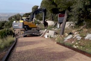 Comienza la construcción  de baños públicos en el entorno de la ermita de Santa Lucía de Alcalà-Alcossebre