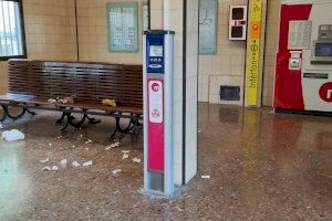 Cs Burjassot sol·licita millors accessos per als vianants en l'estació de Cantereria