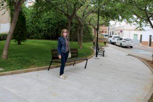 Finalitza la millora del parc del carrer Guitarrista Tárrega