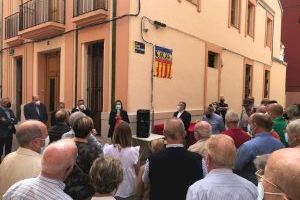Catalá asiste a la inauguración de la calle Vicente Guillot García, “Lillo”, una institución para Campanar