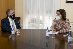 José Martí trasllada a la subdelegada del Govern la petició dels alcaldes d'agilitar amb fons europeus les actuacions en la costa de Castelló