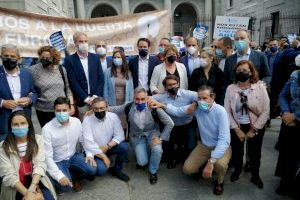 El Ayuntamiento de Orihuela se suma a la protesta en Madrid contra los recortes al Trasvase Tajo-Segura