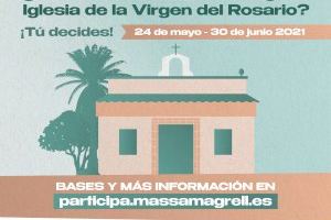 Massamagrell propone a su ciudadanía decidir el futuro uso de la antigua Iglesia de la Virgen del Rosario