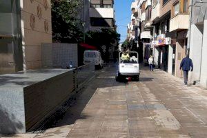 Ferrovial inicia la neteja especial de la plaça Major de Vila-real