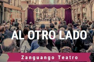 La compañía Zanguango Teatro representa este viernes en Puerto de Sagunto la comedia Al otro lado