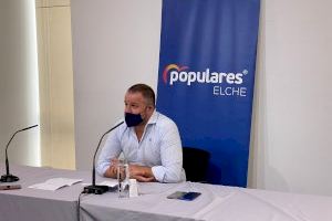 PP Elche: "PSOE y Compromís incumplen el 80% de sus acuerdos de gobierno"