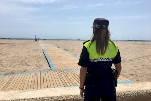 Arranca el dispositivo policial en las playas de Valencia para un verano “de reencuentros seguros”
