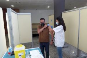 Ayer comenzaron las vacunaciones en l’Auditori de La Nucía