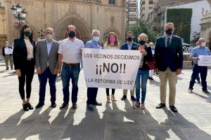 El PP apoya a los vecinos en su ‘No’ a la reforma de la avenida de Lidón