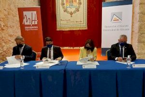 La UMH y el Ayuntamiento de Alicante acuerdan que el Castillo de Santa Bárbara sea sede oficial de la programación de Cursos de Verano