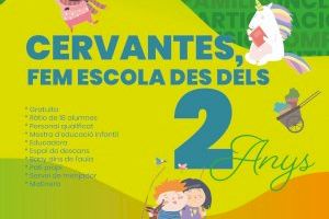El CEIP Cervantes d'Alboraia tindrà classes a partir dels 2 anys