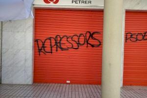 El PSPV-PSOE en la provincia de Alicante condena los ataques en Petrer a la sede socialista y al monolito del primer alcalde de la democracia