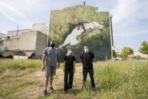 El Serpis Urban Art Project Gandia presenta el darrer mural amb l’amor com a temàtica protagonista