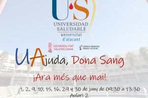 La Universidad de Alicante amplía la campaña de donación de sangre todo el mes de junio