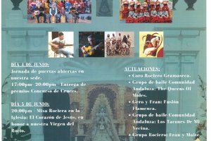 La casa de Andalucía y el Ayuntamiento organizan actos para el próximo fin de semana con motivo de la festividad de la Virgen del Rocío