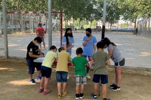 Catarroja Camina hacia la nueva zona de juego infantil en la Plaça dels Furs