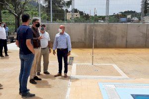 La Diputación inaugura las obras de mejora en las instalaciones deportivas de Muro de Alcoy con una inversión 450.000 euros