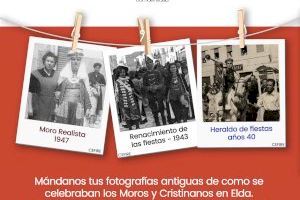 El Ayuntamiento de Elda pone en marcha una campaña para recordar las fiestas de Moros y Cristianos a través de fotografías antiguas