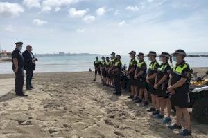 La Policía vigilará las playas de Alicante por tierra, mar y aire