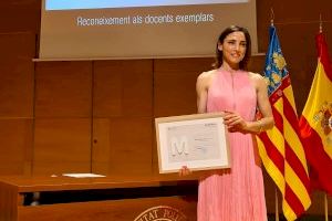 La profesora Marga Rodrigo reconocida como “docente magistral” por la Universidad Politénica