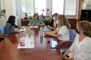 Visita de la nova directora territorial de Presidència de la Generalitat