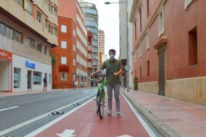 Castelló fomenta la mobilitat sostenible i l'ús de la bicicleta per a desplaçar-se per la ciutat