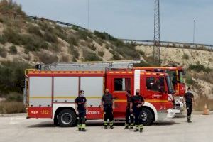 Ferrocarrils de la Generalitat realiza prácticas formativas con los parques de bomberos de Alicante y San Vicente del Raspeig