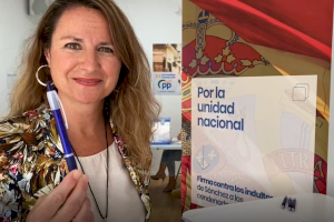 El PP recoge firmas en Castellón contra los indultos a los separatistas anunciados por Pedro Sánchez