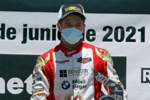 El alicantino Daniel Briz gana la primera carrera del campeonato de España de Karting