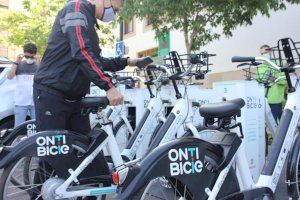El servei de préstec de bicicletes elèctriques d’Ontinyent arriba als 6000 serveis en 10 setmanes de funcionament