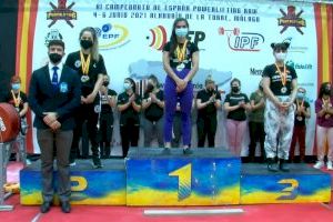 La vilera Livia Espinosa se proclama campeona de España de powerlifting en el XI Campeonato que se celebra en Málaga