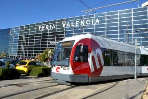 La Generalitat facilita el desplazamiento en tranvía a Feria Valencia con motivo de los exámenes de la Junta Qualificadora de Coneixements de Valencià