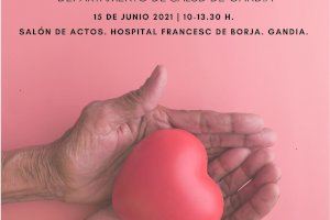 El departamento de salud de Gandia organiza la primera jornada sobre donación de órganos, avalada por la SEMICYUC