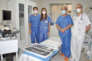 Castelló realiza la primera criobiopsia pulmonar, que ayudará también a pacientes covid